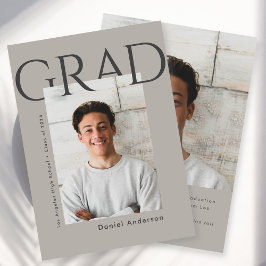 Modern enkel anmälan om foto Studenten Meddelande