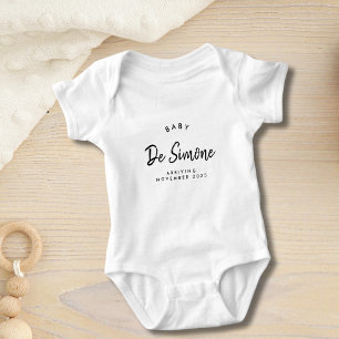 Modern enkel anmälan om Gravid Baby Bodykostym T Shirt