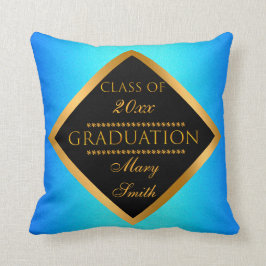 Modern enkel anpassning av Guld Blå himmel Kudde