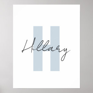 Modern enkel anpassningsbar Personlig Poster