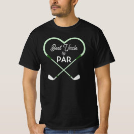 Modern Enkel Bästa Farbror av Par Men T Shirt