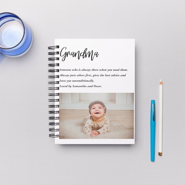 Modern enkel, bästa mormor, någonsin bästa skönhet anteckningsbok (Skapare uppladdad)