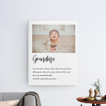 Modern enkel, bästa mormor, någonsin bästa skönhet canvastryck<br><div class="desc">"Modern Simple Best Grandma All Best Beauty Gift" är en vacker och tankfull gåva som vilken mormor som helst skulle få från kärlek. Den här unika presenten kombinerar en personlig fotokollage med det hjärtslitande budskapet "Bästa mormor någonsin" för att skapa en meningsfull och personlig nyckelroll. Fotokollaget kan anpassas efter ditt...</div>