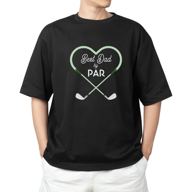 Modern Enkel Bästa Pappa av Par Men T Shirt (Skapare uppladdad)