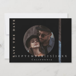 Modern enkel bild - spara datumkortet i en platt f datumet