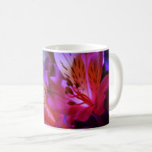Modern Enkel Blommig Kaffemugg