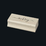 Modern enkel calligrafi Namn Stämpel<br><div class="desc">Enkelt personlig-kalligrafi namn.</div>