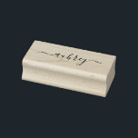 Modern enkel calligrafi Namn Stämpel<br><div class="desc">Enkelt personlig-kalligrafi namn.</div>