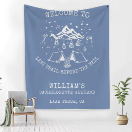 Modern Enkel Camp Sängkantsfest  Fleecefilt