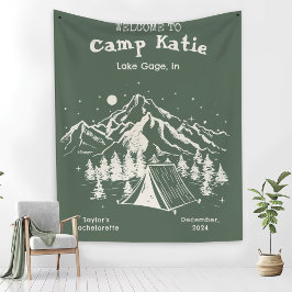 Modern Enkel Camping Möhippa Fleecefilt