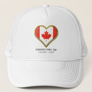Modern Enkel Canada Truckerhatt Keps