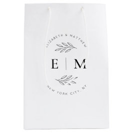 Modern Enkel Chic, Monogram för Chic i Eleganten b