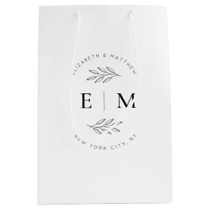 Modern Enkel Chic, Monogram för Chic i Eleganten b