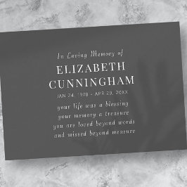 Modern enkel citat för minnesminnesminne i lyft meddelande