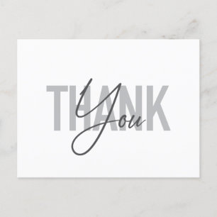 Modern, enkel, cool typografi av Tack Vykort