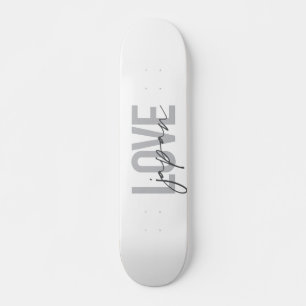 Modern, enkel, coola, stadsplanering Kärlek Japan Mini Skateboard Bräda 18,5 Cm