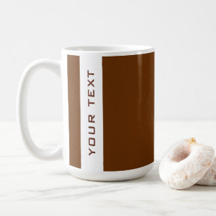 Modern enkel designmall Namn eller stort textforma Kaffemugg
