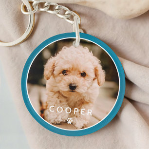 Modern enkel Elegant Chic Pet-foto i Tass