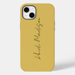 Modern enkel Elegant, enkel Guld Färg-kalligrafi