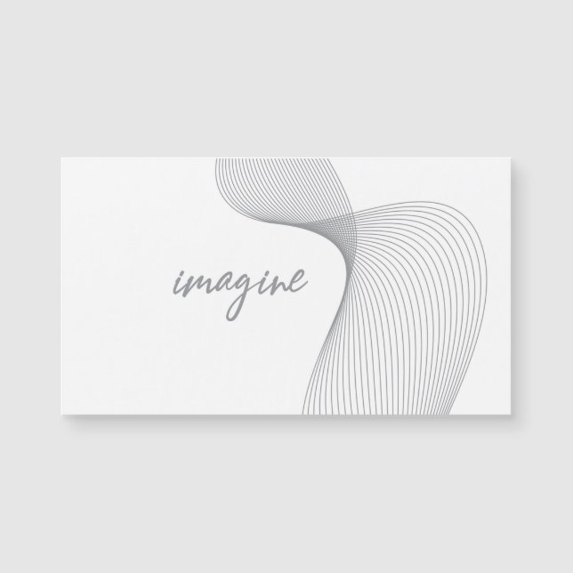 Modern, enkel, elegant grafik för Imagine (Framsida)