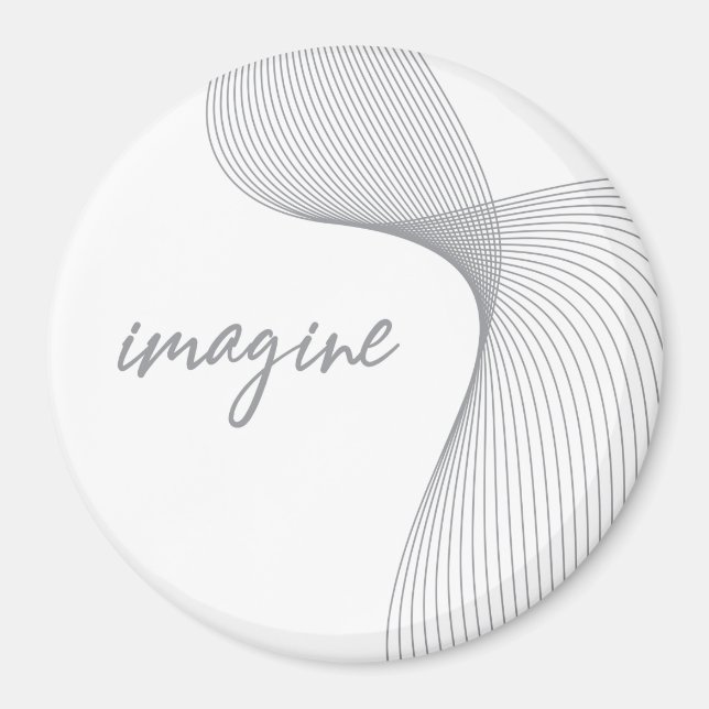 Modern, enkel, elegant grafik för Imagine Magnet (Framsidan)