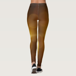 Modern enkel elegant Guld för henne Leggings