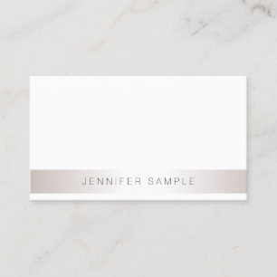 Modern enkel Elegant - minimalistisk mallsalon Visitkort