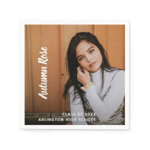 Modern enkel Elegant Namn Photo Studenten