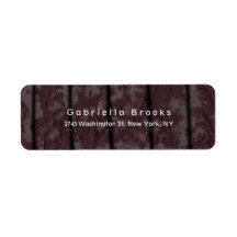 Modern enkel Elegant, unikt brunt trä