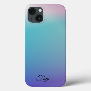 Modern enkel färgstark regnbågsgradient galaxhav