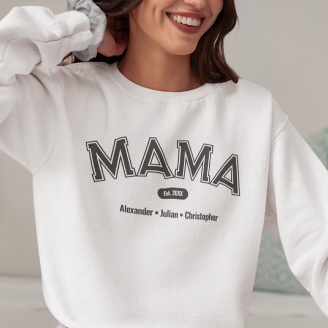 Modern enkel fet typografi - Mamma T Shirt (Skapare uppladdad)