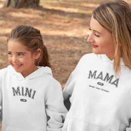 Modern enkel fetstilt typografi-familj som matchar t shirt
