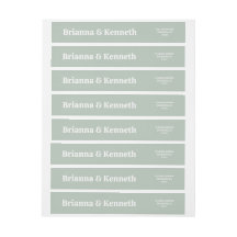 Modern enkel fetstilt vittypografi Bröllop