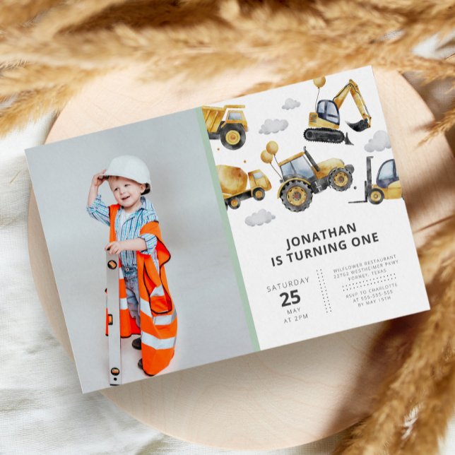 Modern enkel Födelsedagsfest Inbjudningar (Skapare uppladdad)