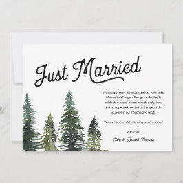 Modern enkel förklaring om utbyggnad av Ny gifta Inbjudningar