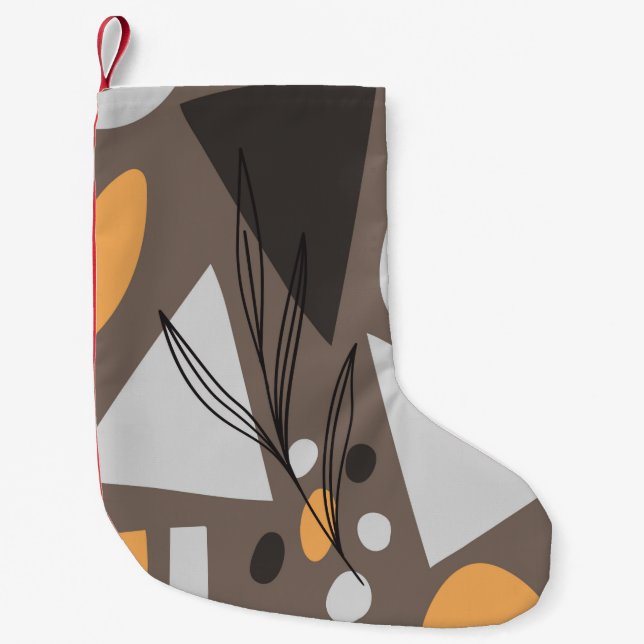 Modern enkel form ger sömlös mönster-design. Sök Liten Julstrumpa (Framsidan)