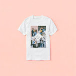Modern enkel fotosamling t shirt<br><div class="desc">Modern och enkel perfekt för fotokollage för familjen.</div>