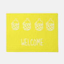 Modern enkel frukt av ananas trendig