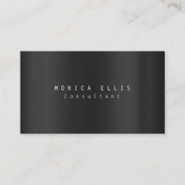 Modern enkel Grått-Professionell Visitkort