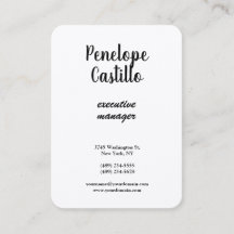 Modern enkel handskriven Silke-Professionell, enke