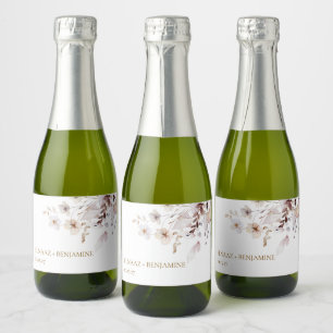 Modern Enkel Höst Torkade Blommor & Löv Bröllop