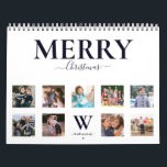 Modern enkel julfoto kalender<br><div class="desc">Modern enkel julfotskalender. Modern design, med fotomallar på alla tolv sidor och framsidan och baksidan. Med din familj namn och första på framsidan, tillsammans med God jul. Med över 60 anpassningsbars fotoutrymme skulle den här kalendern göra en fantastisk julklapp till vänner och familj. Vi inbjudan att du ska besöka vår...</div>