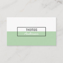 Modern enkel klar yrkesmässig Minimalist