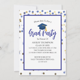 Modern enkel klass av 2025 års inbjudan till Grad-