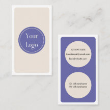 Modern enkel Lila Cream Minimalist