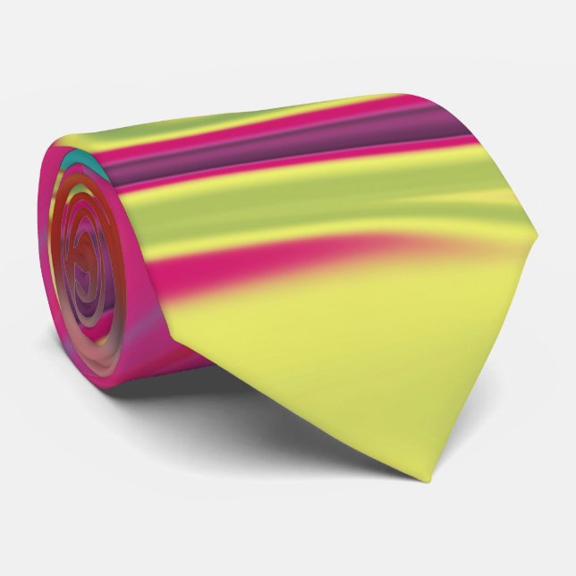 Modern enkel marmor, granit, struktur, vätskeflöde slips (Rullad)