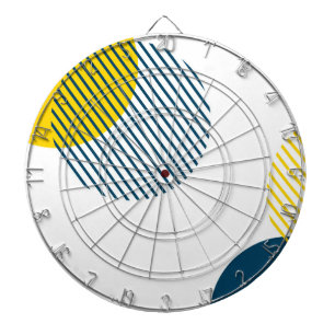 Modern, enkel, minimal, trendig abstrakt i tätbeby darttavla