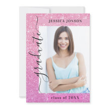 Modern enkel, minimalistisk 2-PHOTO-Studentfest