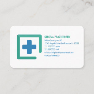 Modern enkel minimalistisk Anpassningsbar Logotyp Visitkort