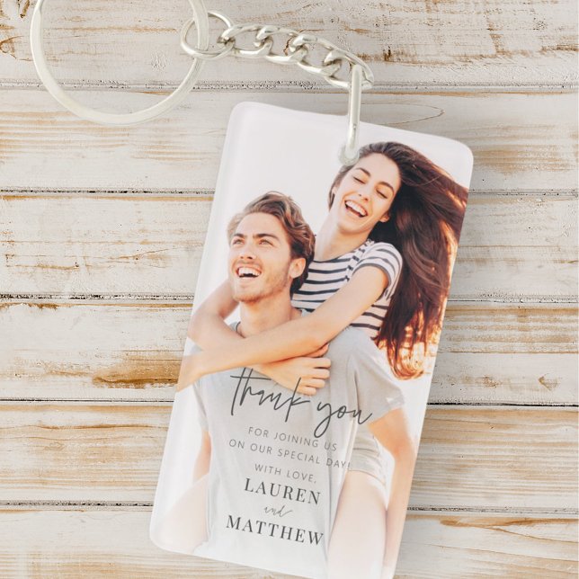 Modern enkel, minimalistisk Chic Bröllop Tack (Skapare uppladdad)